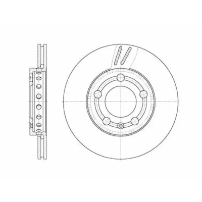 Disc frana REMSA 6709.10