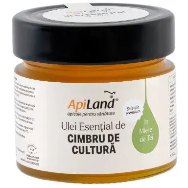 Miere de Tei cu Ulei Esential de Cimbru 250g
