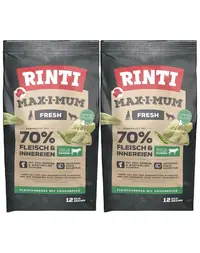 RINTI MAX-I-MUM Rumen hrana uscata caini adulti 2 x 12 kg