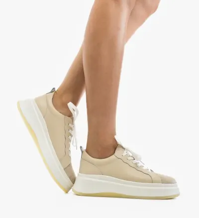 Pantofi Casual Priki Bej