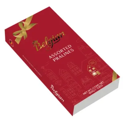 Praline asortate The Belgian Red 100g Engros