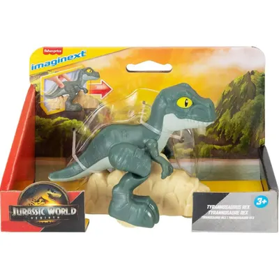 Figurina dinozaur articulata, Imaginext, Jurassic World, Tyrannosaurus Rex, JDK80