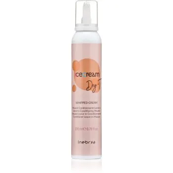 Inebrya Ice Cream Dry-T Whipped Cream spumă hidratantă pentru păr