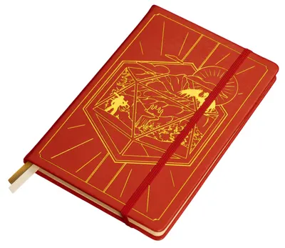Jurnal GlassStaff - DnD 5e Player Journal, roșu