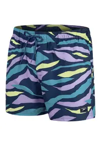 Pantaloni scurti de inot pentru barbati - cu imprimeu - nailon - multicolor