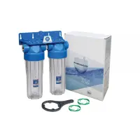 Sistem de filtrare duplex AQUAFILTER 10 (FHPRCLx-B-TWIN)