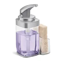 Dozator de săpun lichid din metal 650 ml - simplehuman