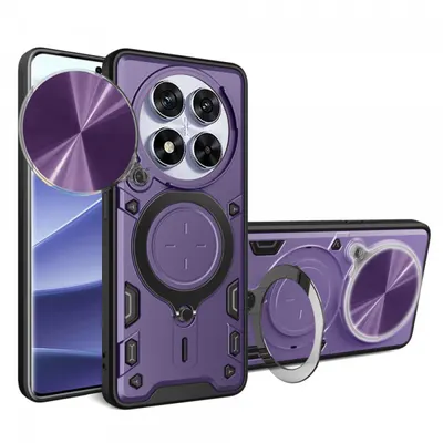 Husa pentru Xiaomi Poco X7 / Note 14 Pro 5G, Techsuit, CamGuard Pro, Mov