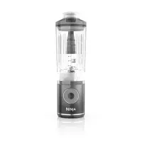 Blender portabil Ninja Blast Max BC251EUGY, capacitate 570 ml, 3 programe, tehnologie Auto-iQ (Gri)