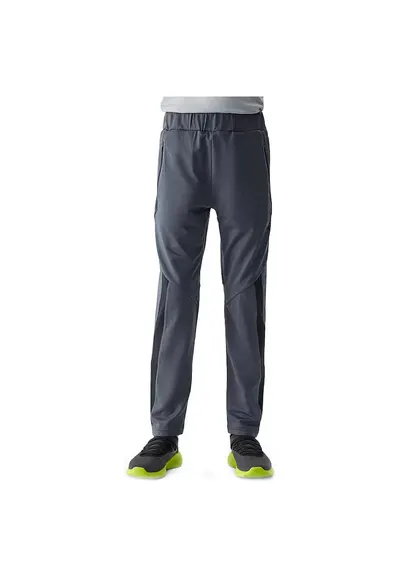 Pantaloni sport copii model 4FJWSS24TFTRM519 - confortabili - poliester - gri