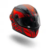 Casca moto integrala copii, XTR506, culoare negru portocaliu, marime YM