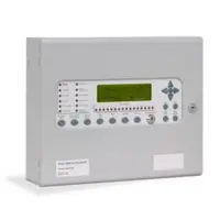 Centrala de incendiu cu 2 bucle Kentec ENSH63482 14P* cu 48 LED-uri de zona, montaj ingropat, cu imprimanta si cheie de activare