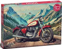Puzzle Cherry Pazzi din 1000 piese - Simte libertatea