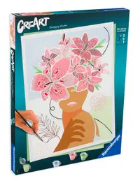 Set de pictură Ravensburger CreArt - Flori în mintea mea
