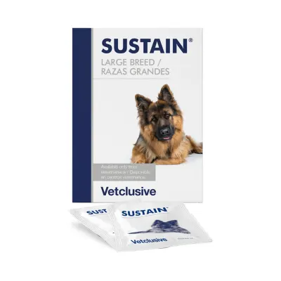 VETPLUS Sustain Large Breed, supliment sistem digestiv & probiotice, sistem imunitar câini, pudră VETPLUS Sustain Large Breed, L-XL, supliment sistem digestiv & probiotice, sistem imunitar câini, plic, 5.4g x 30buc pudră