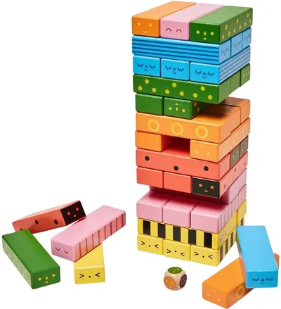 Joc din lemn pentru echilibru Kikkerland Kidoki - Stack-A-Bug