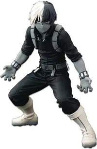 Statuetă Banpresto Animation: My Hero Academia - Shoto Todoroki (The Tones) (Colosseum Modeling Academy) (Super Master Stars Piece)