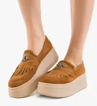Pantofi Casual Kahun Camel