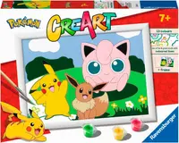 Set pictură după numere Ravensburger CreArt - Pokemon