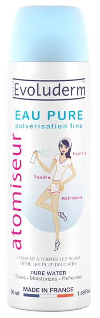 Spray apa pura pentru fata si corp, 50ml, Evoluderm