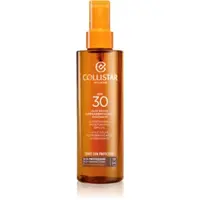 Collistar Smart Sun Protection Supertanning Moisturizing Dry Oil SPF 30 ulei uscat cu protecție solară SPF 30