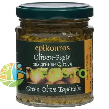 Pasta din Masline Verzi Tapenade Ecologica/Bio 190g