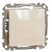 Intrerupator simplu 10AX, Schneider SDD112101 Sedna Design bej