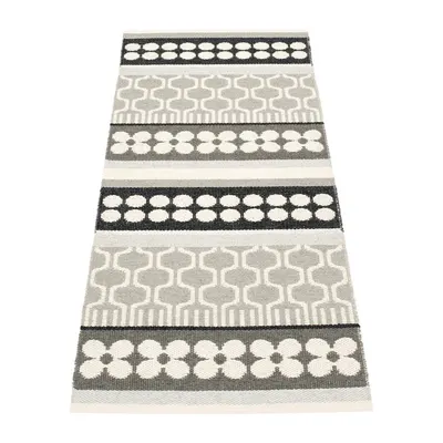 Covor tip traversă pentru interior și exterior gri/crem 70x180 cm Asta Warm Grey – Pappelina