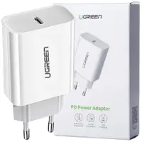 Incarcator retea Ugreen USB Power Delivery 3.0 Quick Charge 4.0+ 20W 3A, Alb (6957303804610)