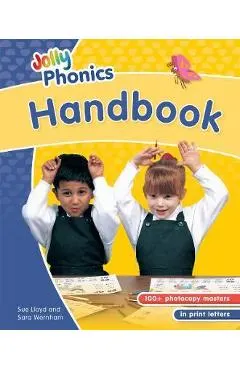 Jolly Phonics Handbook: In Print Letters (American English Edition)
