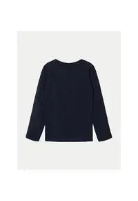 Bluza fete - 304718601 - Bumbac organic - Albastru - Albastru