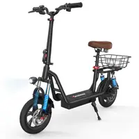 Trotineta electrica iScooter i12 cu scaun pentru adulti, 12", 36V, 7.5AH