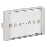 B66LED - Bloc standard - autonomie 1h cu difuzor transparent - Permanent/Nepermanent- 100 lm - 1h (LED)