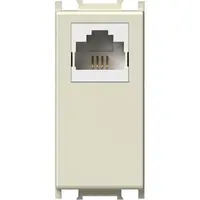 Priza TEL LT RJ11 8/4 1M bej, TEM Modul TEM-KM30IW-U