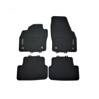 Covorase de cauciuc All-weather originale Volkswagen Polo (AW1) 2018-, Set 4 bucati