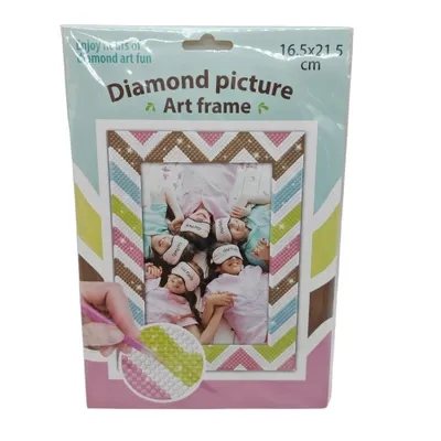 Kit Art Frame 5D – 16.5x21.5 cm – Cu Ramă Foto, Mărgele Cristal și Unelte – Ideal pentru Vânzare en-gros