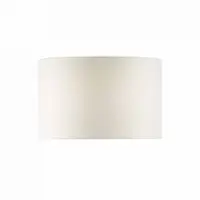 Abajur Pyramid White Linen Drum Shade 46cm