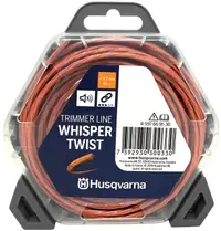 Fir de tăiere Husqvarna - Whisper Twist 597669130, 2.7 mm, 10 m
