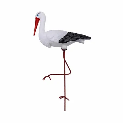 Decoratiune pentru Gradina, Barza, 65 cm