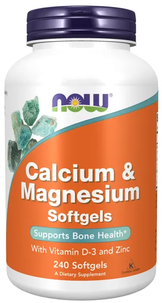Calcium & Magnesium, 240 capsule, Now