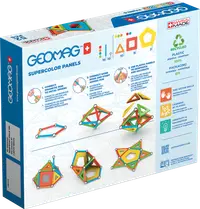 Set de constructie - Supercolor Panels, 52 piese