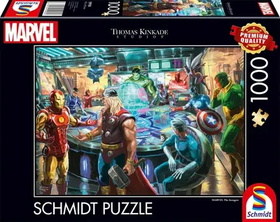 Puzzle Schmidt din 1000 piese - The Avengers