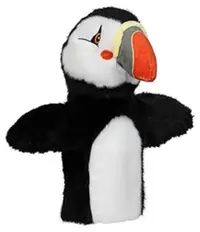 Păpușă de teatru The Puppet Company - Puffin, 25 cm