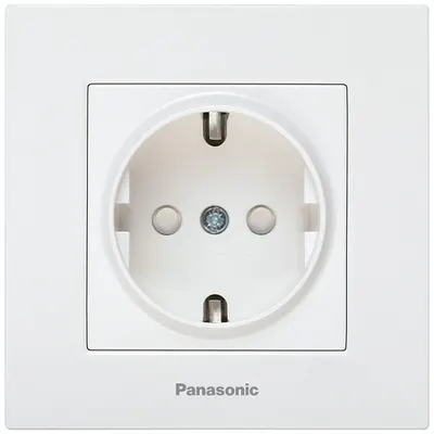Priza schuko protectie copil Karre Plus Panasonic alb