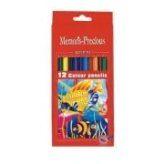 Set creioane colorate Memoris-Precious, 12 bucati/cutie