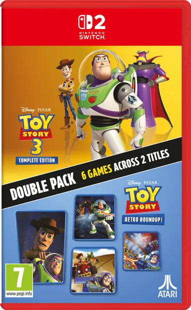 Toy Story: Retro Roundup! + Toy Story 3 Complete Edition Double Pack (Nintendo Switch 2)
