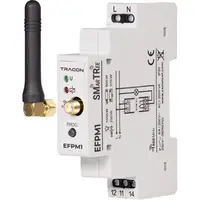 Receptor radio modular, 1 canal 230 V, 50 Hz, 8 A, 1 NO/ NC, 868.32 MHz