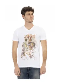 Tricou regular-fit cu imprimeu - Alb