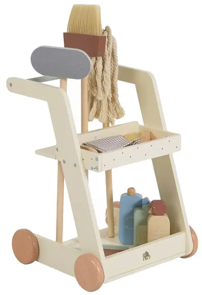Set de curățenie din lemn Moni Toys