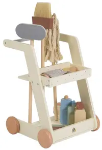 Set de curățenie din lemn Moni Toys
